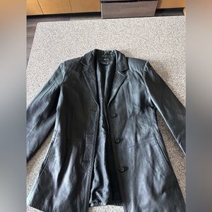 Zara leather jacket